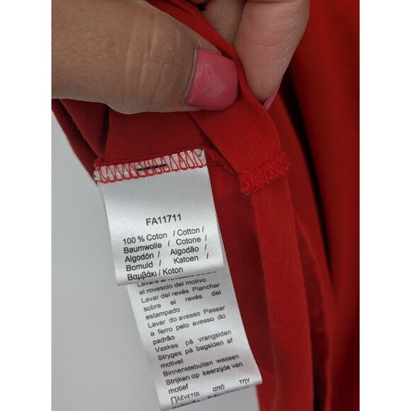 Lacoste T Shirt Men Size M Regular Fit Abstract Graphic Print Logo Streetwear - Picture 11 of 12